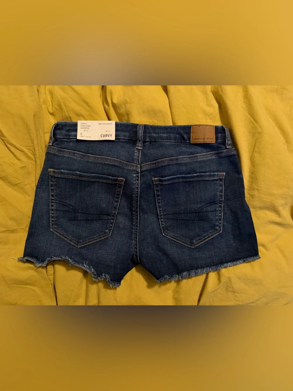 **NWT**American Eagle Outfitters Dark Blue Denim Cutoff Shorts